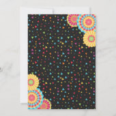 フィエスタホーリーグアカモールベビーシャワー招待状メキシコ 招待状 (裏面)