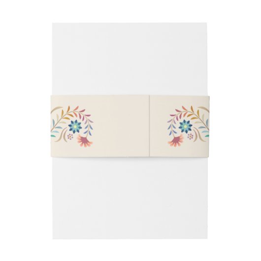 フィエスタボホ誕生日シャワ結婚ーズ 招待状ベリーバンド (裏面例)