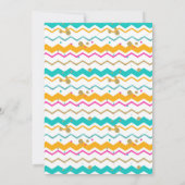 フィエスタボーイベビーシャワー招待状ボーイサマー 招待状 (裏面)