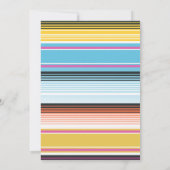 フィエスタボーイベビーシャワー招待状ボーイ 招待状 (裏面)