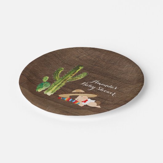 フィエスタボームチャチト紙パーティープレート ペーパープレート (アングル)