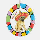 フィエスタマスティフ セラミックオーナメント (左)