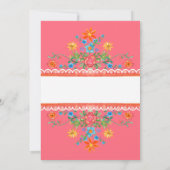 フィエスタマルガリタサボス15th誕生日キンセアニェラ 招待状 (裏面)