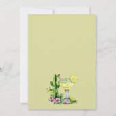 フィエスタマルガリタブライダルシャワー招待 招待状 (裏面)