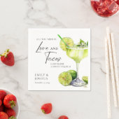 フィエスタマルガリータカップルシャワー スタンダードカクテルナプキン (インサイチュ)