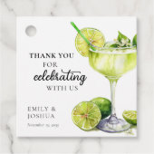 フィエスタマルガリータカップルシャワー フェイバータグ (正面)