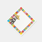 フィエスタミニチュアシュナウザー スタンダードカクテルナプキン (角)