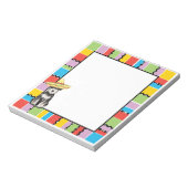 フィエスタミニチュアシュナウザー ノートパッド (回転)