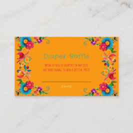 フィエスタメキシカンカラフルオムツラッフル 名刺