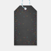 フィエスタメキシカンサンキューラベル誕生日パーティー ギフトタグ (裏面)