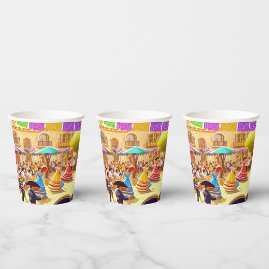 フィエスタメキシカーナ 紙コップ (複数)