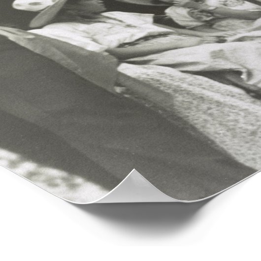 フィエスタメキシコアメリカミュージシャンタオスNM ポスター (角)