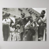 フィエスタメキシコアメリカミュージシャンタオスNM ポスター (正面)