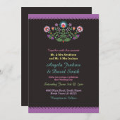 フィエスタメキシコウェディングパーティカラフル招待状 招待状 (正面/裏面)