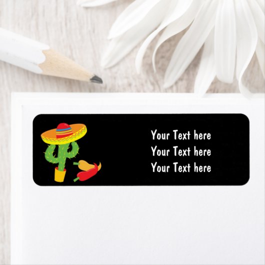 フィエスタメキシコシンコデマヨパーティー住所 シール (インサイチュ)