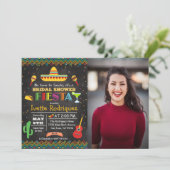 フィエスタメキシコブライダルシャワー写真招待状 招待状 (スタンド正面)