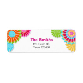 フィエスタメキシコ差出人住所ラベル ラベル