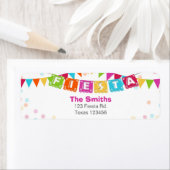 フィエスタメキシコ差出人住所ラベル ラベル (インサイチュ)