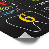 フィエスタメキシコ誕生日パーティーのシャルボードサイン ポスター (角)