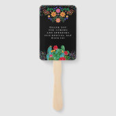 フィエスタメキシ結婚コの感謝 ハンドファン (裏面)