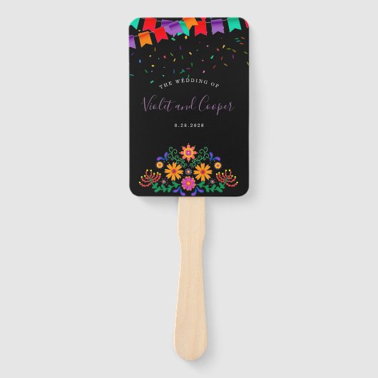 フィエスタメキシ結婚コの感謝 ハンドファン (正面)