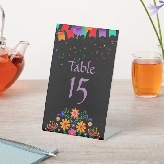 フィエスタメキシ結婚コの表番号 台座サイン (インサイチュ)