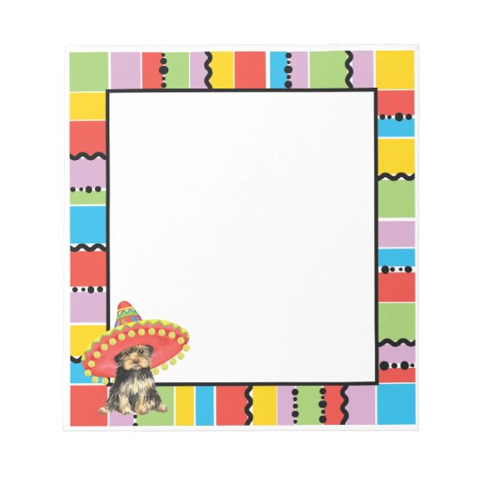 フィエスタヨークシャーテリア ノートパッド (正面)