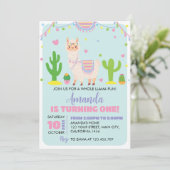 フィエスタラマおもしろい1st誕生日招待状 招待状 (スタンド正面)