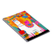 フィエスタラマシンコデマヨおもしろい水彩 ノートブック (右側)