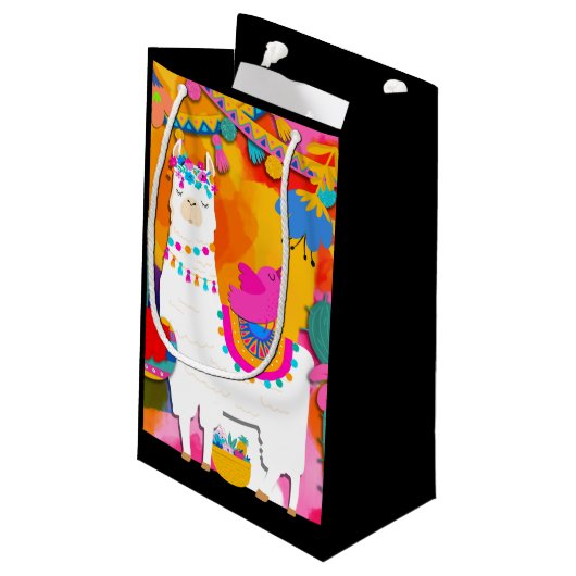 フィエスタラマチンコデマヨキュートバースデーパーティー スモールペーパーバッグ (裏面アングル)