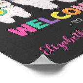 フィエスタラマベビーシャワー/サボテン誕生日 ポスター (角)