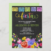 フィエスタリハーサルディナー、メキシコテーマフローラ 招待状 (正面/裏面)