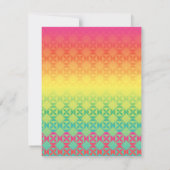 フィエスタレインボー 招待状 (裏面)