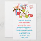 フィエスタワンダーランド結婚式招待状 便箋 (正面/裏面)