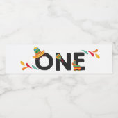 フィエスタワン誕生日ウォーターボトルラベル ペットボトルラベル (シングルラベル)