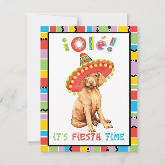 フィエスタヴィツラ招待状 招待状 (正面)