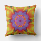 フィエスタ万華鏡のように千変万化するパターン枕 クッション (裏面)