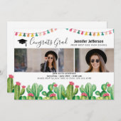 フィエスタ卒業サボテンフォトカード シーズンカード (正面/裏面)