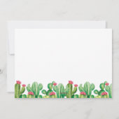 フィエスタ卒業サボテンフォトカード シーズンカード (裏面)