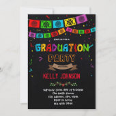 フィエスタ卒業テーマパーティー招待状 招待状 (正面)