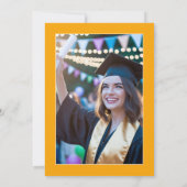 フィエスタ卒業パーティーの写真 招待状 (裏面)