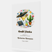 フィエスタ卒業パーティーウェルカム アクリルサイン (傾斜)