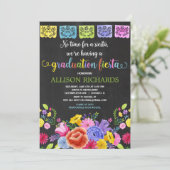 フィエスタ卒業パーティー、メキシコテーマ卒業 招待状 (スタンド正面)