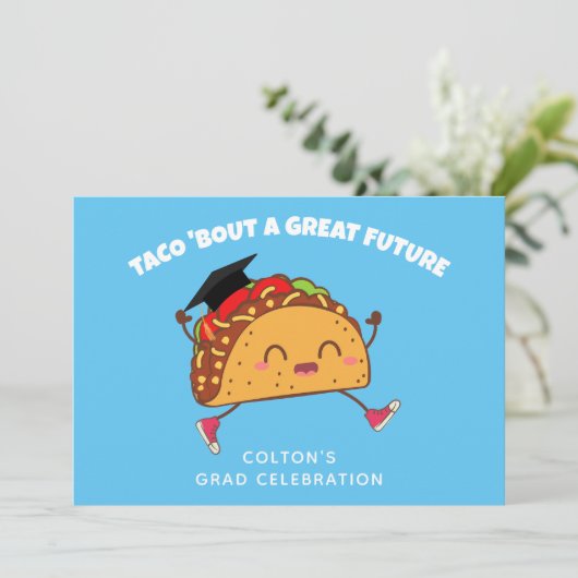 フィエスタ卒業記念パーティータコ素晴らしア・トゥ・ア・フューチャー 招待状 (スタンド正面)