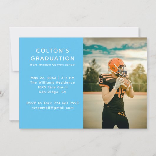 フィエスタ卒業記念パーティータコ素晴らしア・トゥ・ア・フューチャー 招待状 (裏面)