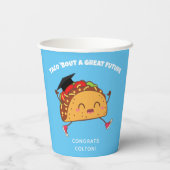 フィエスタ卒業記念パーティータコ素晴らしア・トゥ・ア・フューチャー 紙コップ (裏面)