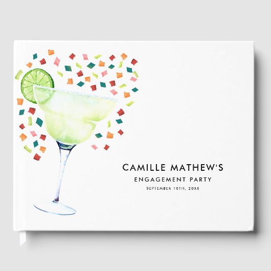 フィエスタ婚約パーティゲストブック ゲストブック (正面)