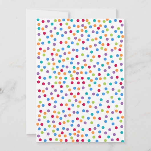 フィエスタ婚約パーティ招待状ナコ平均パーティー 招待状 (裏面)