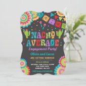 フィエスタ婚約パーティ招待状ナチョ平均パーティー 招待状 (スタンド正面)