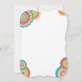 フィエスタ婚約パーティ招待状ナチョ平均パーティー 招待状 (裏面)